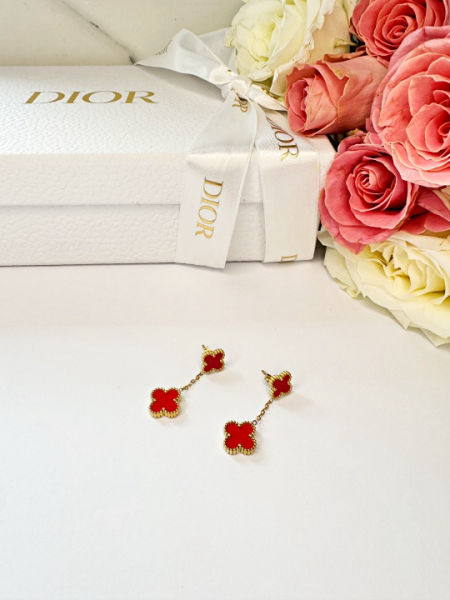 Wiszące czerwone koniczynki