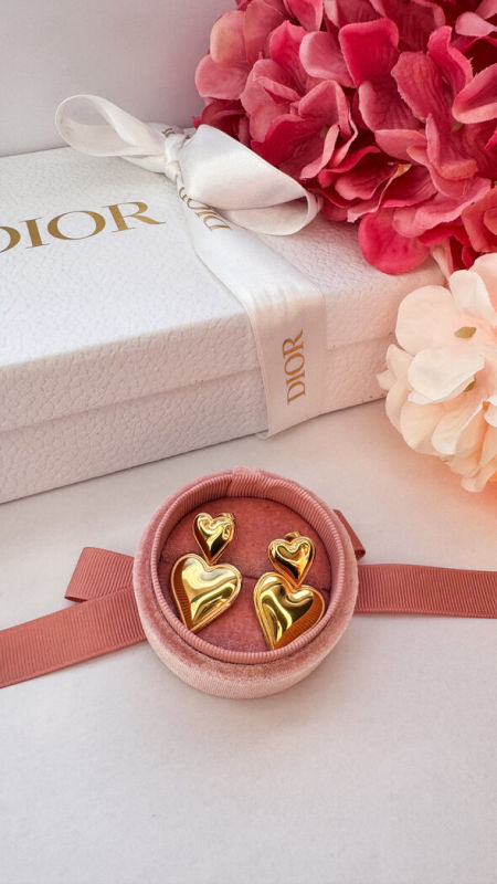 Wiszące,złote serca