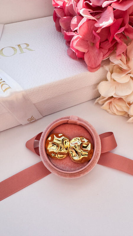 Okrągłe,złote kolczyki